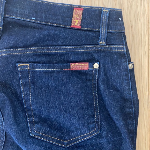 7 Seven for all mankind high waist ankle skinny - Picture 3 of 3